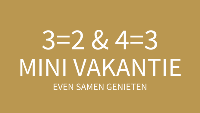 3=2 mini vakantie van der valk drachten