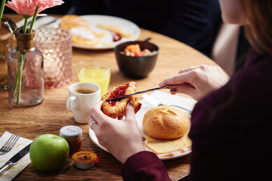 Genießen Sie unser Frühstücksbuffet